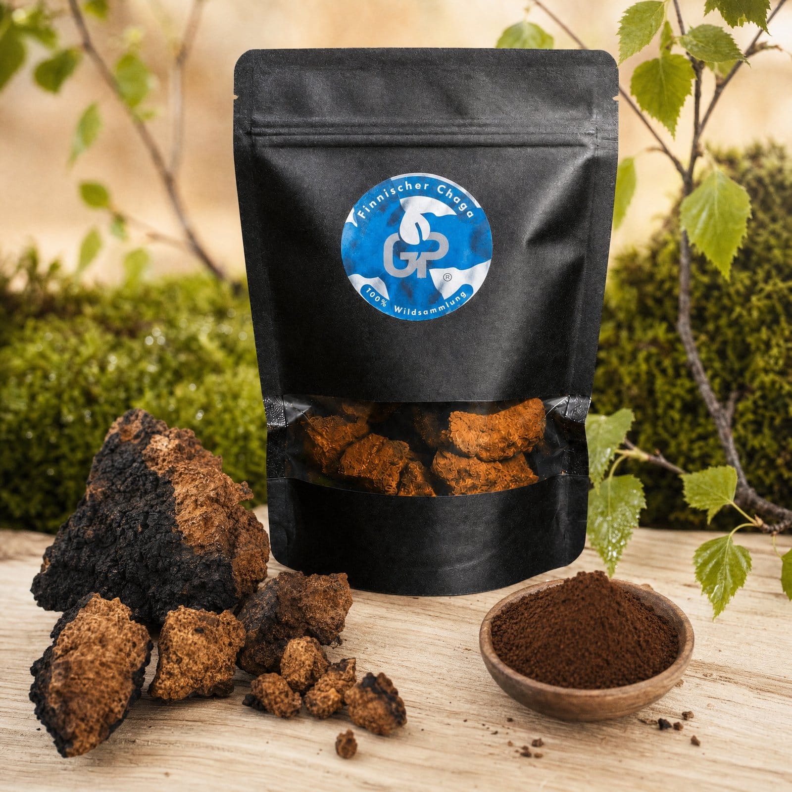 Chaga Finnische Wildsammlung