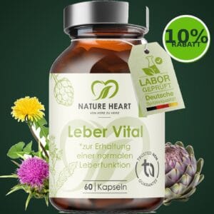 Leber Vital mit 9 Pflanzenextrakten