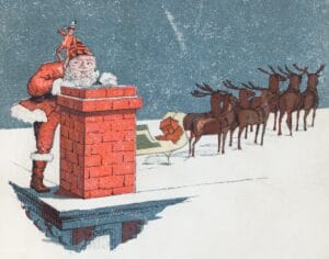 Der Mann in Rot und Weiß: Kam der Weihnachtsmann aus dem Wald?